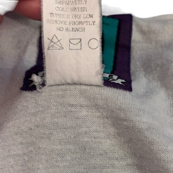 Vintage 80’s Windbreaker 2B Active Retro Activewear Men’s L Bomber Light Weight - Picture 9 of 16